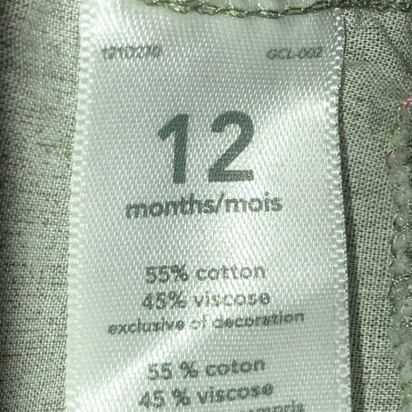 CARTER'S tropical marine floral dress 12 mon - Picture 8 of 8